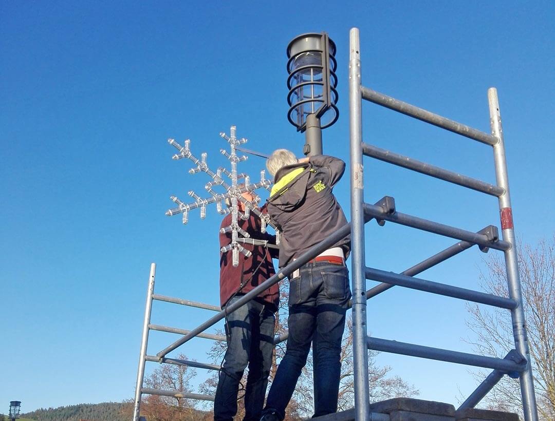 Winterbeleuchtung